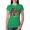 Kelly, variant on Wild Bobby, Colorful Majestic Neon Atric Wolf | Dean Russo Art Animal Lover Womens Slim Fit Junior Tee, Raspberry, M