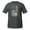 Dark Heather, variant on Train Locomotive Engine USA American Flag 4th of July Art Premium T-Shirt (Black, M)