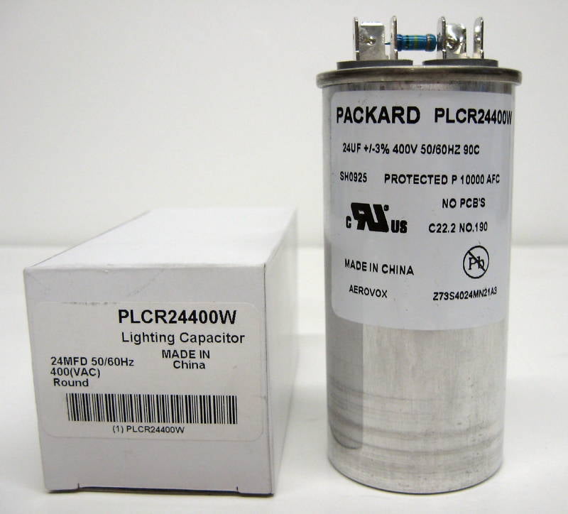 PLCO26525W HID Lighting Capacitor 26 mfd uf 525 Volts 