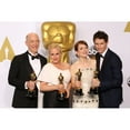 thumbnail image 2 of J. K. Simmons Patricia Arquette Julianne Moore Eddie Redmayne In The Press Room For The 87Th Academy Awards Oscars, 2 of 2