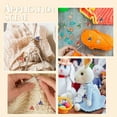 thumbnail image 7 of 16 Pcs Mushroom Stitch Markers Alloy Enamel Crochet Stitch Marker Charms with 304 Stainless Steel Clasp, 7 of 7