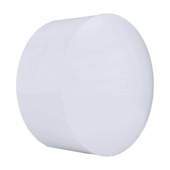 Manufacturer Varies PVC Socket Cap, Hub, 6 in Pipe Size 1WKV7