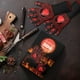 thumbnail image 2 of Guante ignífugo, guantes para parrilla de barbacoa con resistencia a altas temperaturas para asar, cocinar, hornear, silicona antideslizante para una manipulación segura de alimentos, 2 of 7