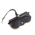 thumbnail image 2 of Bolsa de almacenamiento para gafas de sol, caja portátil para gafas de sol para hombres y mujeres, capa para la cabeza, bolsa para gafas de piel de vaca, funda protectora para gafas de sol, 2 of 6