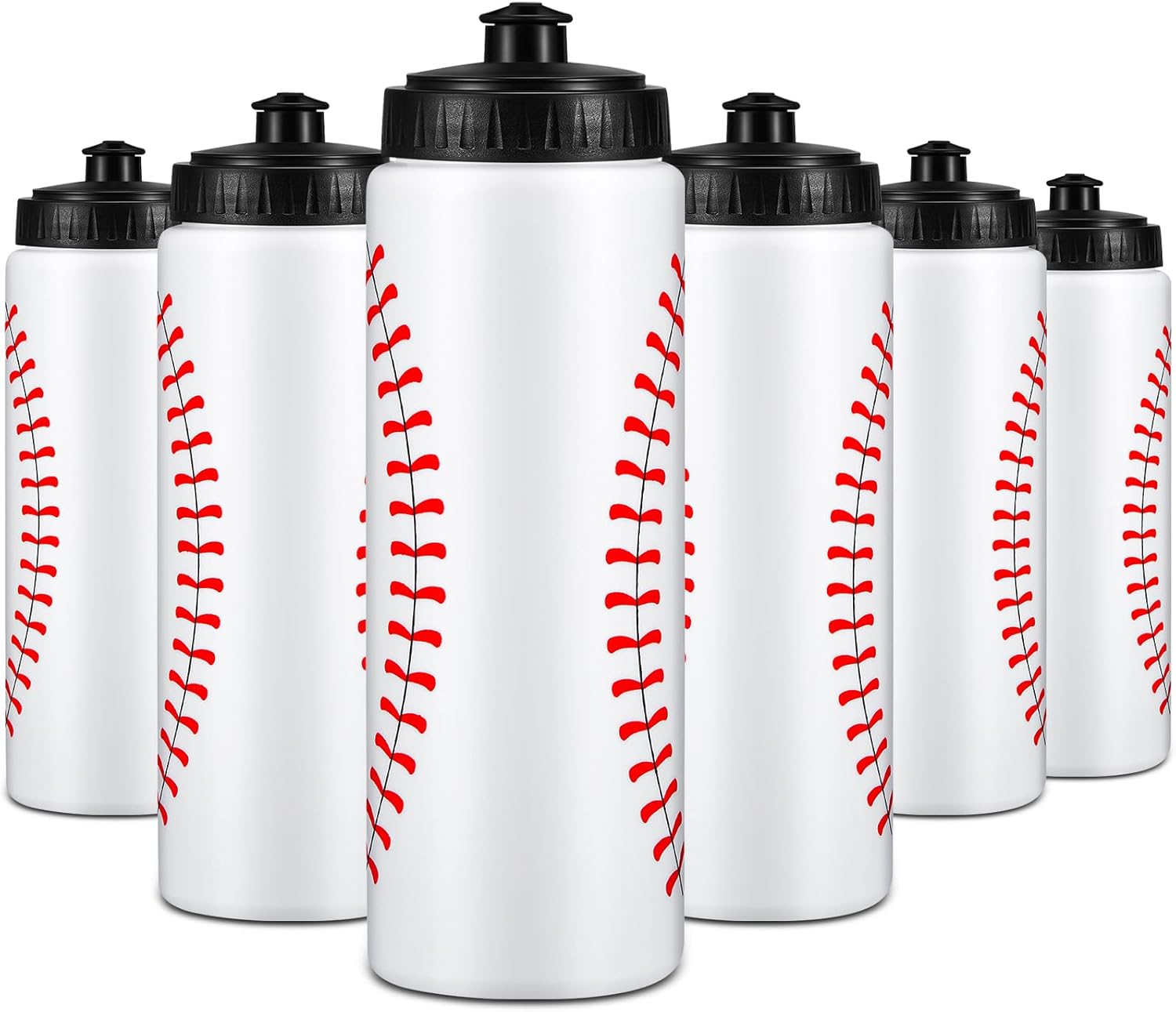 20 oz Reusable Sports Water Bottle Bulk Pack of 24