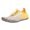Yellow, variant on HBFAGFB Womens Casual Shoes Outdoor Running Lace up Shoes Lightweight Soft Bottom Sneakers Yellow Size 39