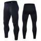 thumbnail image 4 of Ceisia Men's High Elastic Compression Leggings Quick Dry Breathable Athletic Base Layer Pants Black L Gifts, 4 of 5