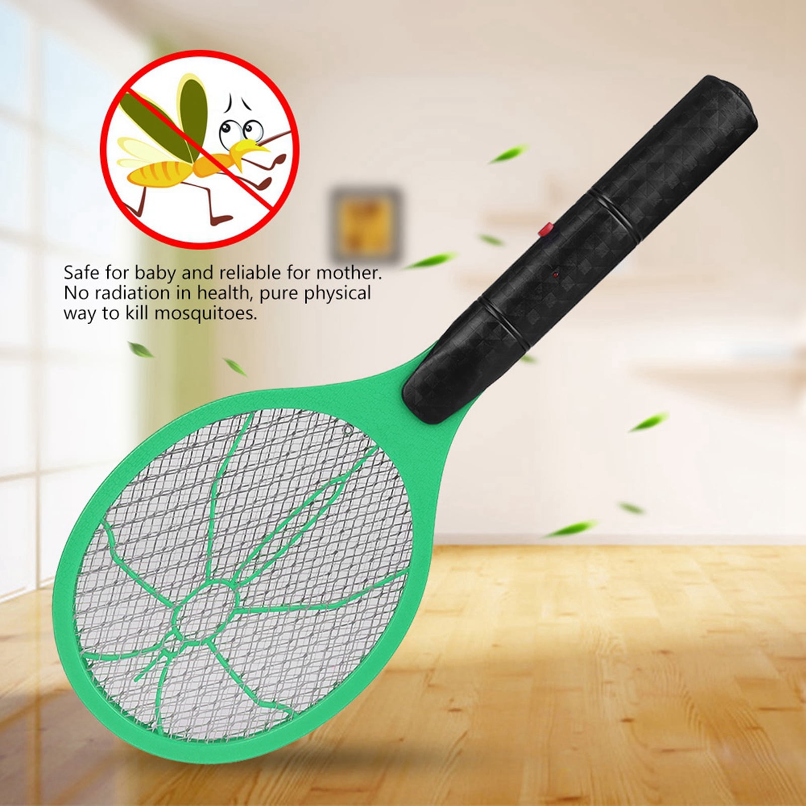 Electric Swatter Electric Fly Swatter Battery Swatter Racket Cordless