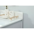 thumbnail image 4 of Elegant Decor Grant 48" MDF Single Bathroom Vanity with Backsplash in Gray, 4 of 8