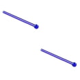 thumbnail image 1 of Pajita de vidrio Bearachild Lavable Reutilizable Azul 2Conjunto, 1 of 6