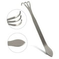 thumbnail image 1 of Stainless Steel 3 Tine Gardening Cultivator Rake for Plant Pots, Soil Farming Tools, 1 of 8
