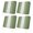 Green, variant on Outdoor Patio Cushion Covers 4 Pack Beige Ombre Patio Chair Cushion Covers with Ties and Zipper Khaki Ombre White Stripes Waterproof Outdoor Seat Cushion Covers for Patio Furniture 20"x18"