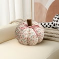 thumbnail image 4 of Boovnll Pumpkin Pillow, Fall Artificial Pumpkin Decor Mini Throw Pillows Pumpkin Pillows for Bedroom Sofa Couch Thanksgiving Halloween Fall Decor, Fall Decorations for Home, 4 of 6