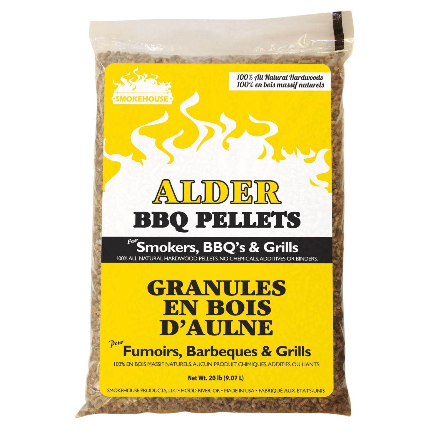 Smokehouse BBQ Pellets 20lb Bag Alder