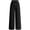 Black, variant on Womens Wide Leg Sweatpants Fleece Lounge Pants | Elastic Drawstring Waist,Baggy Jogger Yoga Sweat pants,Pockets,Fall Winter Clothes,Loose Daily Casual & Loungewear Trousers