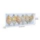 thumbnail image 1 of Juego de adornos para árboles de Navidad | 6pcs 9.3cm Colgantes de bola de plástico para decoración navideña, decoraciones colgantes ligeras, irrompibles, rojo y dorado, exhibición festiva para el, 1 of 7