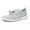 Gray White, variant on BNRSHOE Water Shoes for Women Men Quick-Dry Aqua Slip-ons for Beach Pool River Swim Surf Boating Fishing Diving