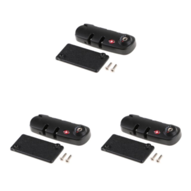 Billuyoard TSA 007 Secure Luggage Digit Combination Code Padlock Lock Suitcase Lock Bag Type1 NO1