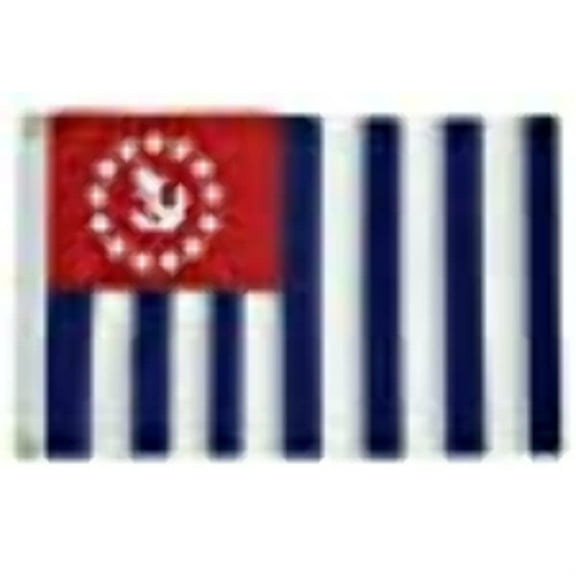 TaylorMade 8218, US Power Squadron Ensign Boat Flag, Deluxe Sewn, 12 inch x 18 inch