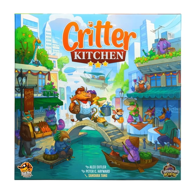 Juego de estrategia Lucky Duck Games Critter Kitchen para 1 a 5 jugadores