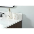 thumbnail image 4 of Elegant Decor Boise 42" MDF Single Bathroom Vanity with Backsplash in Walnut, 4 of 8