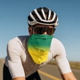 thumbnail image 6 of Gradient Color Summer Neck Gaiter for Unisex Sun Protection Cooling Thin Face Mask Neck Scarf Sunscreen Breathable Bandana for Cycling Fishing 1 PC Green One Size, 6 of 7