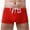 Red, variant on ZVNAΖH Mens Swim Boxer Briefs Low Waist Solid Color Drawstring Hot Shorts Quick Dry Swimming Briefs