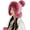 Rose, variant on CoCopeaunt Women Knitted Bomber Hat Cute Plush Fleece Thick Winter Warm Students Girls Cap with Balls