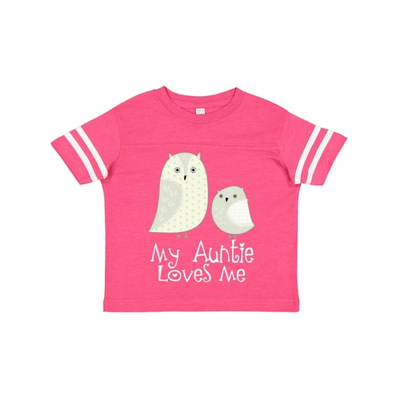 Inktastic My Auntie Loves Me Owl Boys or Girls Toddler T-Shirt