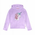 thumbnail image 2 of BCBG Girls Youth Plush Hoodie & Legging (Purple, Small 7/8), 2 of 5