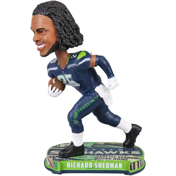 Richard Sherman Seattle Seahawks Headline Player Bobblehead