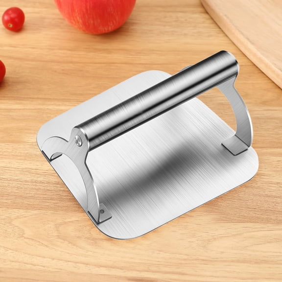 Clearance Under $4 Stainless Steel Burger Press for Griddle and Grill