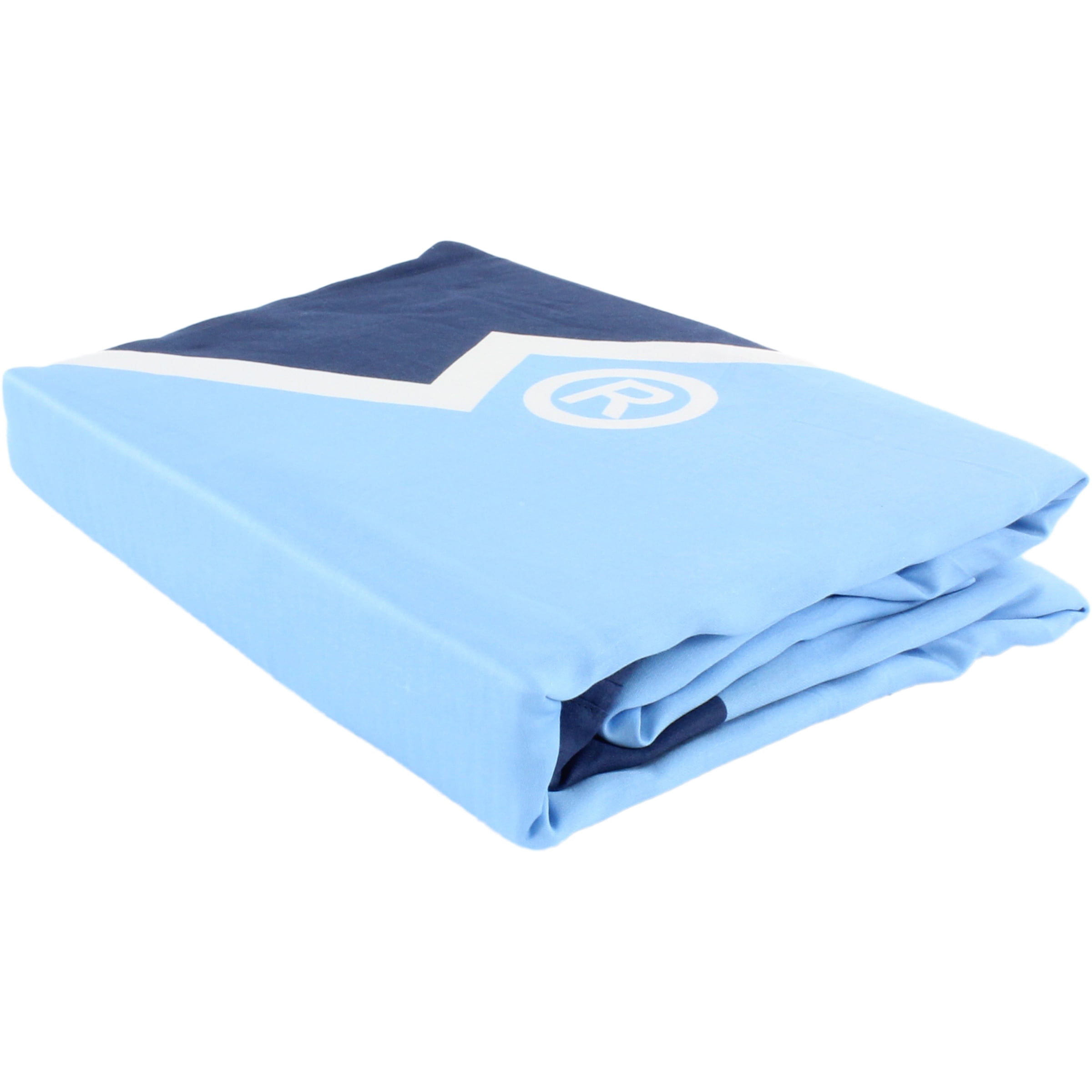 North Carolina Tar Heels 2 Sided Reversible Comforter, 100% Cotton Sateen, 80" x 90", Full