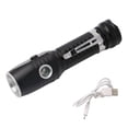 thumbnail image 4 of Sonducket Linterna LED resistente al agua 10W aleación de aluminio carga USB accesorios de Camping 4 modos linterna que funciona con pequeño Ropa Deportiva, Zapatos Sonducket OD023798-00, 4 of 6