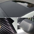 thumbnail image 2 of UHUSE 3D Carbon Fiber Car Vinyl Foil Film Wrap Roll Sticker Decal Interior Accessories, 2 of 5