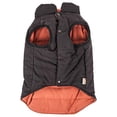 thumbnail image 5 of Touchdog JKTD9ORBXL Manteau pour Animaux Réversible Isolé - Extra Grand - Marron & Orange, 5 of 5