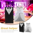 thumbnail image 3 of 100pcs Wedding Party Candy Boxes Cookie Box Bridal Shower Candy Container Wedding Party Favor, 3 of 9