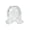 Clear-C, variant on Nnndbs Decorative Glass Lampshade Replacement, Clear Glass Globe Shade Cover for Ceiling Light Pendant Lamp Chandelier, Indoor Lighting Fixture, 16x13cm