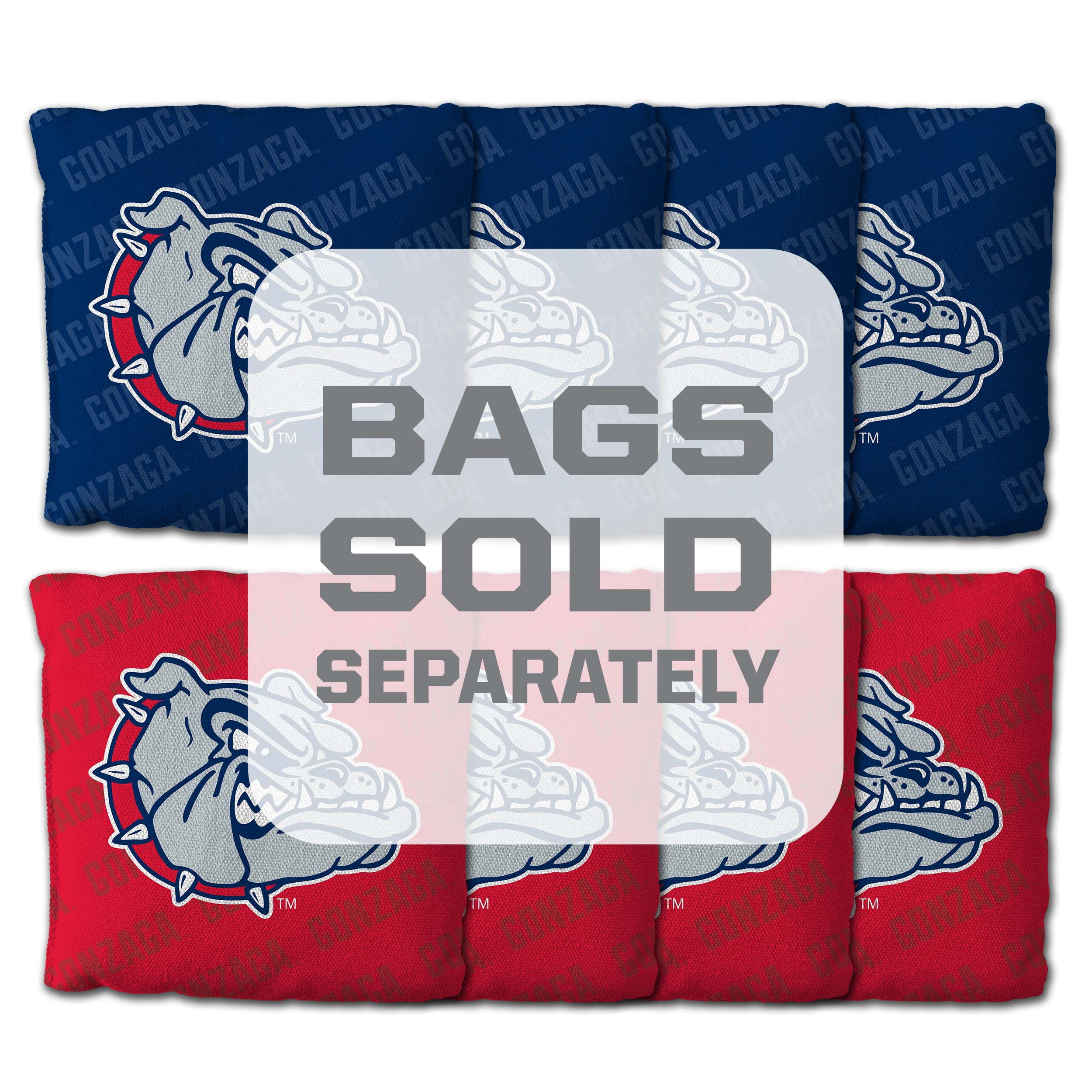 YouTheFan NCAA Gonzaga Bulldogs 2' x 3' Cornhole Game No Bags