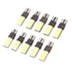 thumbnail image 4 of Bombillas para matrícula, 10 unidades, bombillas LED COB T10 W5W, bombillas de cuña, claridad notable, 4 of 9