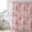 Pink, variant on Pink Cherry Flowers Shower Curtain, Waterproof Shower Curtains for Bathroom, Cute Cat Vintage Farmhouse Rustic Washable Fabric Bathtub Curtain Set Bath Decor with 12 Hooks 48"x72"