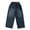 Blue, variant on UACY Boys Baggy Jeans Y2K Straight Wide Leg Denim Pants Teen Aesthetic Vintage Casual Loose Fit Trousers (Blue, 5-6 Years)