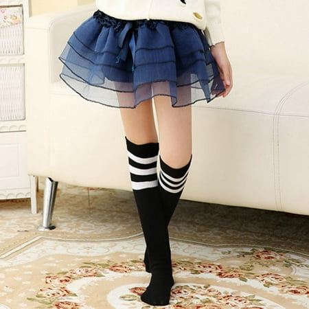 

SYNPOS Knee High Socks with Grips for Babies Toddlers and Children