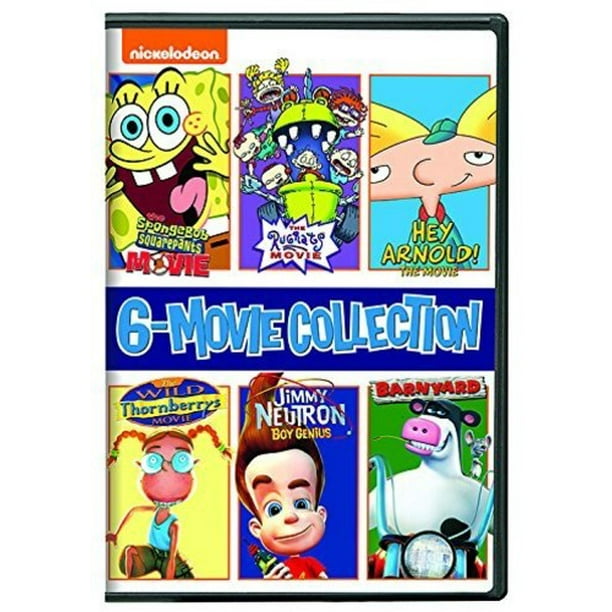 Nickelodeon 6 Movie Collection Dvd Walmart Com Walmart Com