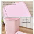thumbnail image 4 of Cubo de basura clasificado Billuyoard con tapa abatible de plástico 10L Rosa, 4 of 6