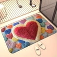 thumbnail image 6 of Antqov Valentine's Day Doormat, 16x24" Non Slip Love Door Mat Floor Mat Washable Rugs for Indoor Outdoor Bathroom Bedroom Home Decor, 6 of 6