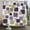 ndhd9162, variant on Black and White Geometric Pattern Shower Curtain Bathroom Waterproof Polyester Fabric Bath Screen Curtain Decor for Bathtub