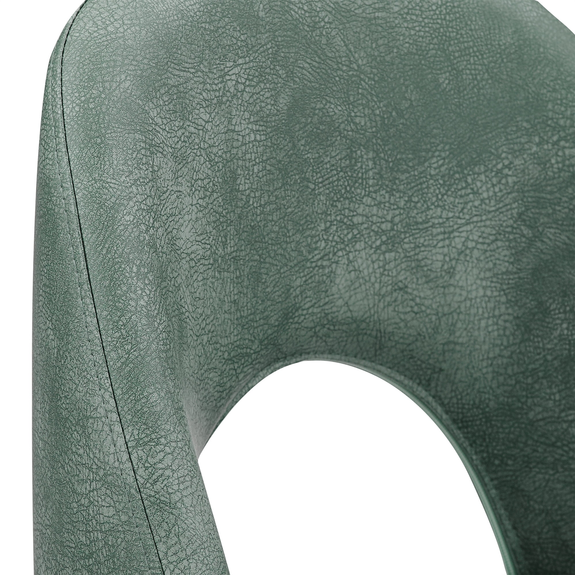 Weston Home Krista 29" Metal Swivel Mid-Back Bar Stools, Set of 2, Teal