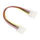 thumbnail image 2 of Cable de Extensión Adaptador de Fuente de Alimentación Interna para PC, Macho a Hembra, 6xIDE, 4 Pines 6 piezas, 2 of 7