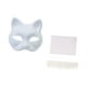 thumbnail image 5 of Kit de máscara de gato para manualidades, ideal para fiestas y Halloween. Máscara de gato en blanco para niños y adultos., 5 of 9
